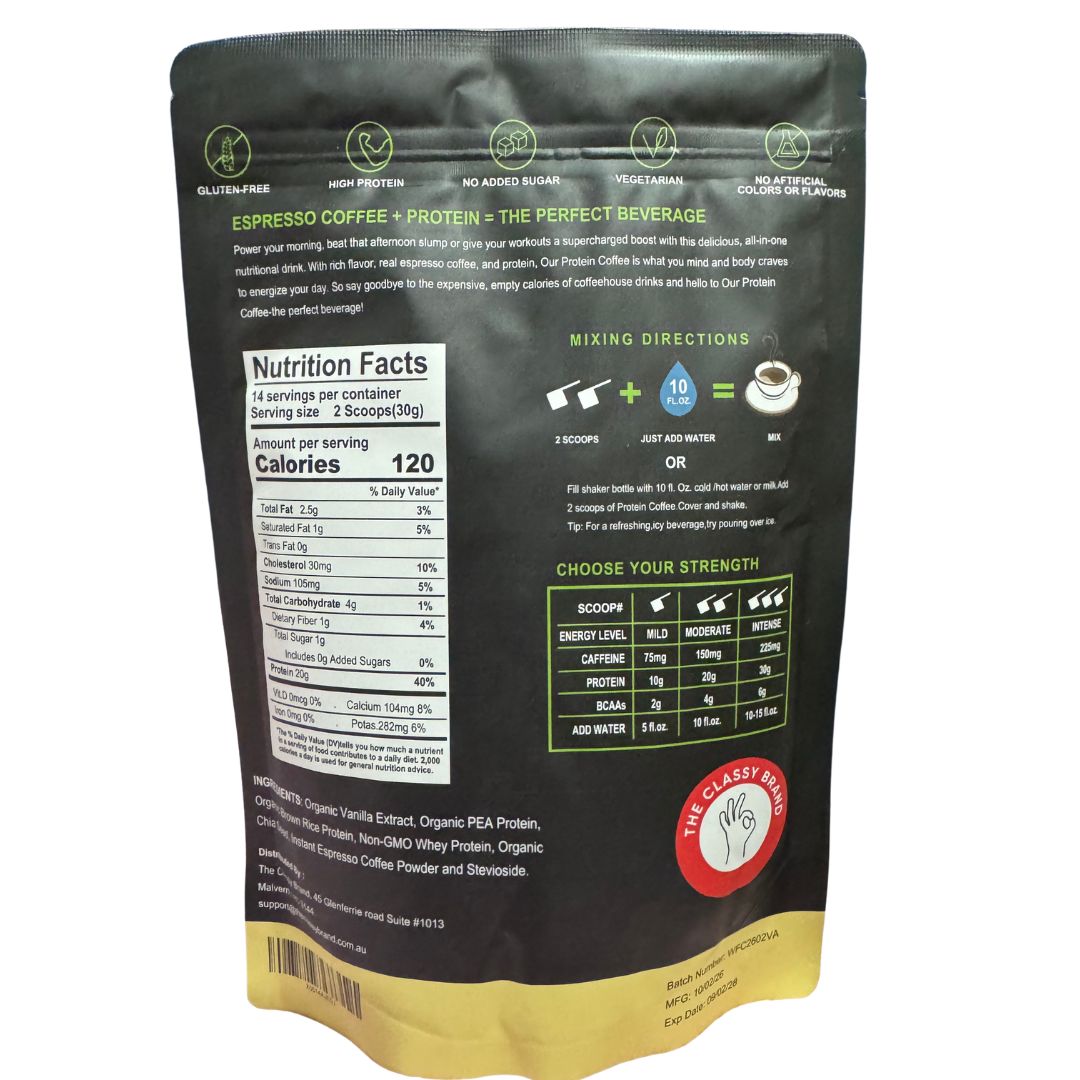 Vanilla Protein Coffee