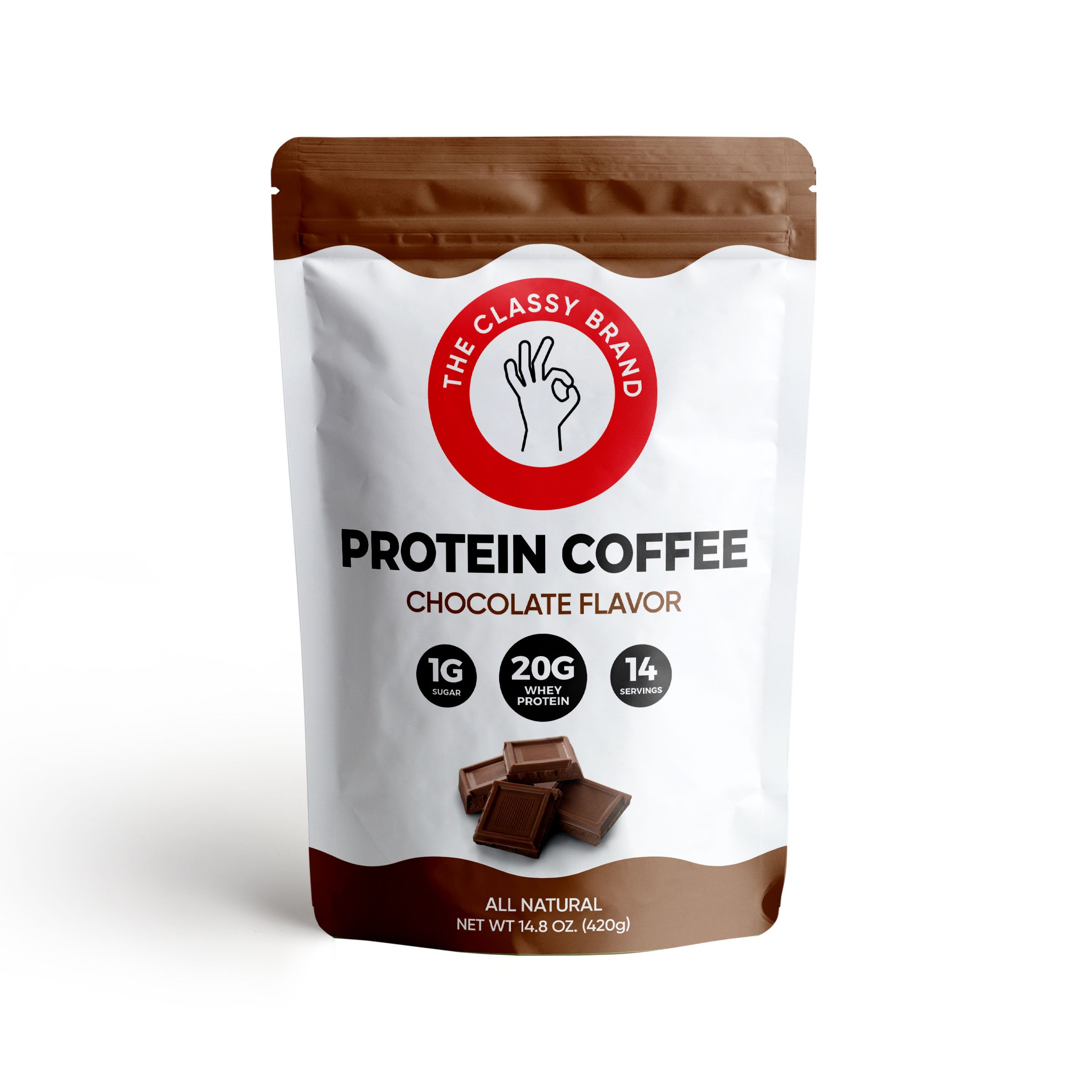 Chocolate Protein Coffee — 20g Protein | The Classy Brand Australia