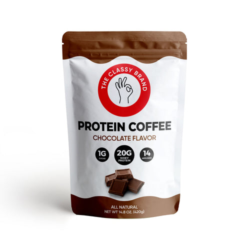 Chocolate Protein Coffee — 20g Protein | The Classy Brand Australia